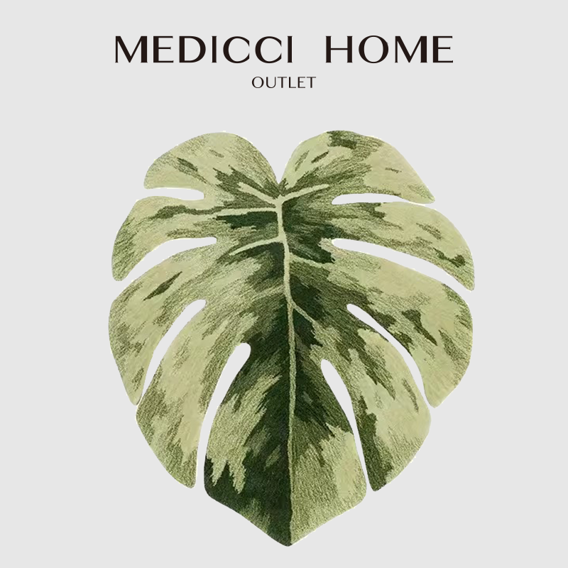 Luxury Lifestyle Hotel - Medicci home monstera blätter geformte fläche