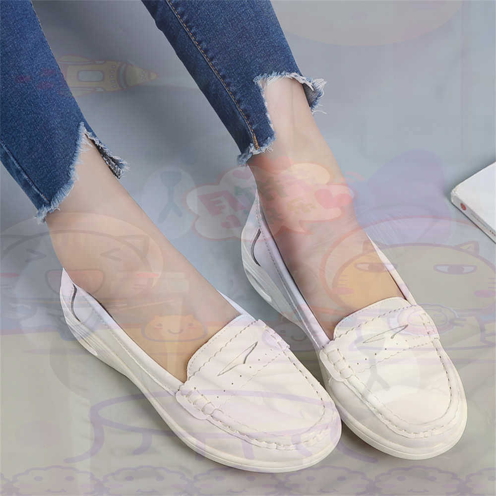 Luxury Lifestyle Grooming - Weiche Slip-on Damen Große Größe Schuhe